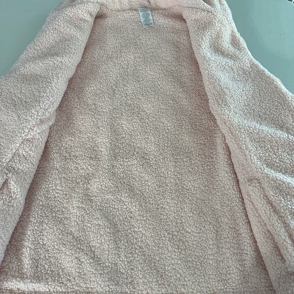 Time and Tru Reversible Sherpa Quilted Vest Pink Women's 2X NWT Warm Cozy - Picture 6 of 8